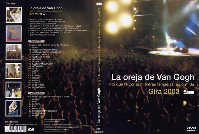 Gira Española del disco "Lo que te conté mientras te hacías la dormida"