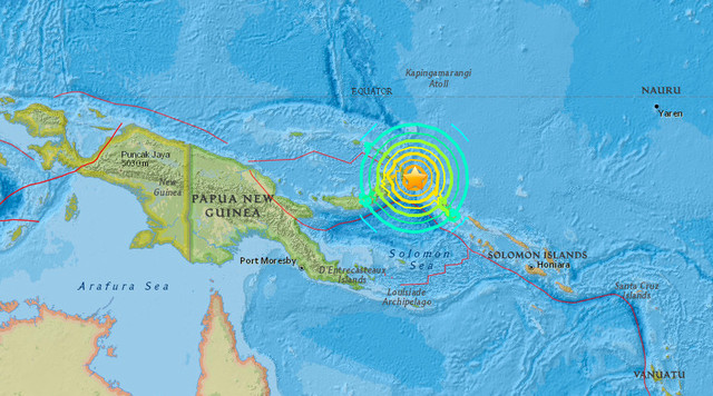 Papua New Guinea Earthquake (Papua New Guinea)