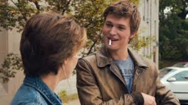 Hazel meets Augustus in the support group the first day