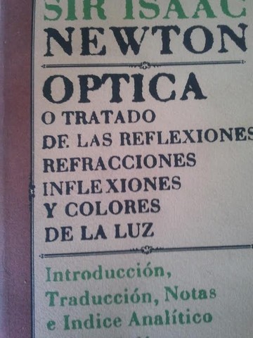 Las controversias de la óptica