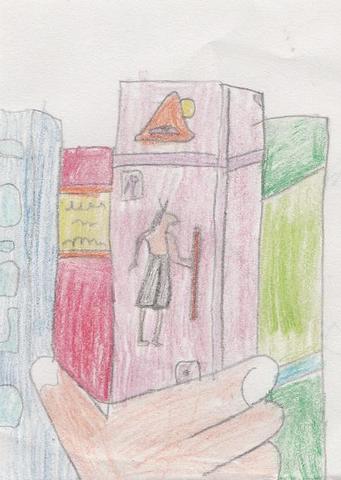 ALEX IS IN THE LIBRARY