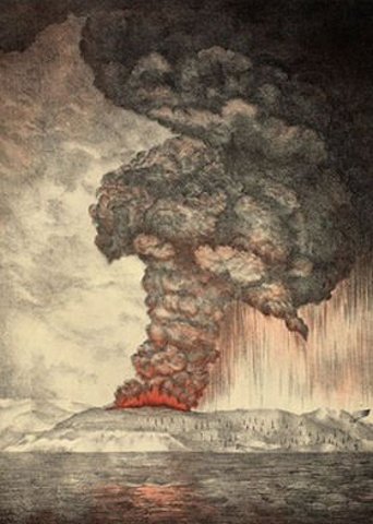 Krakatoa Eruption (Java/Sumatra)