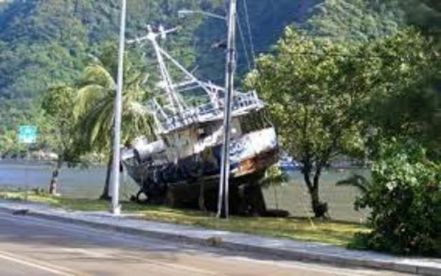 Samoa Earthquake (Samoan Islands)