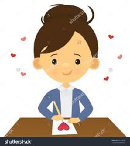 My first love letter