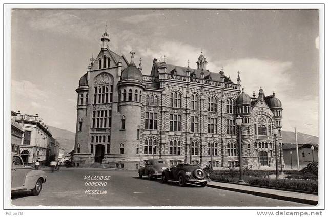 diseño del Palacio de la Gobernación de Antioquia en Medellín