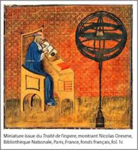 NICOLAS DE ORESME (1350-1382)