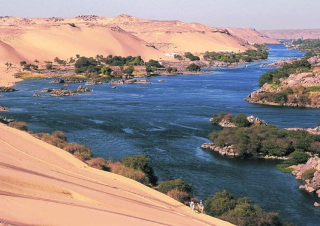 Egypte wordt een land.