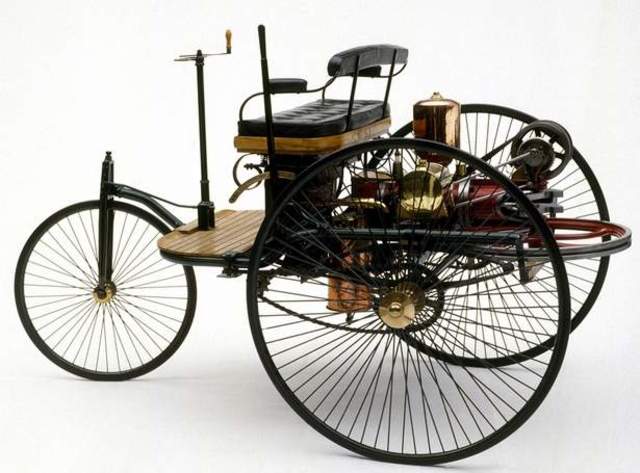 First Gas Engine Automobile