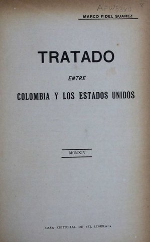 Ratificación del tratado Urrutia-Thompson
