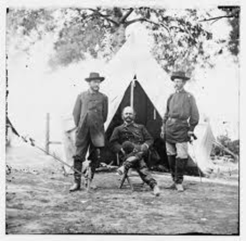 Robert E. Lee's army is ready for battle