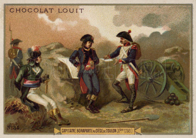 He Recaptures Toulon From the British