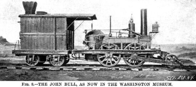 First Railroad Locomotive