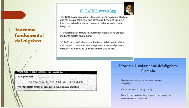teorema fundamental del álgebra