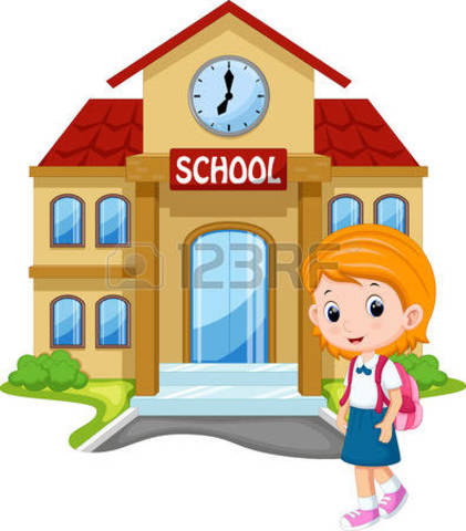 la primera vez en el cole