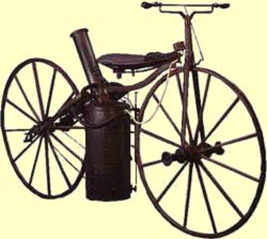 The Motorcycle is Invented