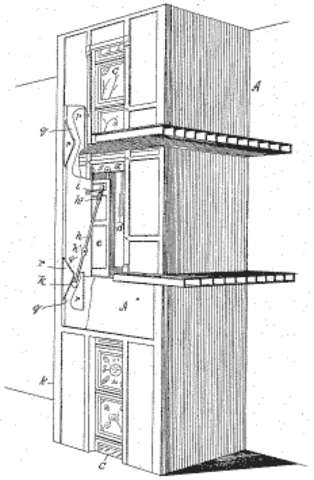 First Elevator was built