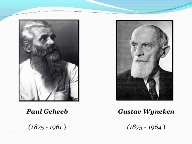 HERMANN LIETZ Y GUSTAV WYNEKEN