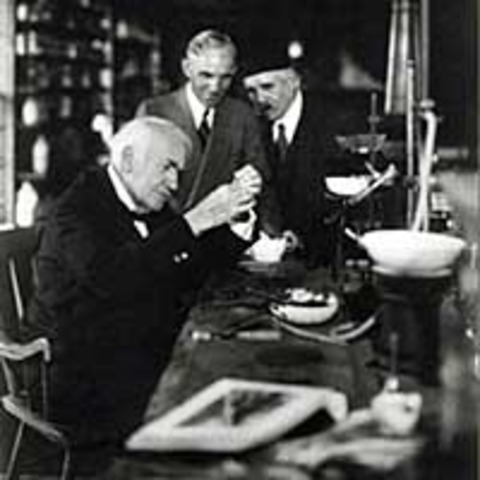 Thomas Edisosn created the light bulb