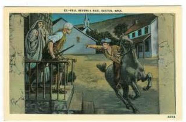 The Ride of Paul Revere