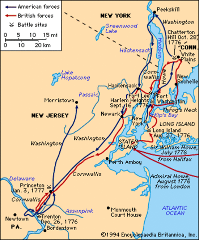 British Capture New York