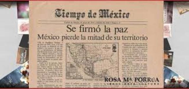 Firma tratado de Guadalupe.