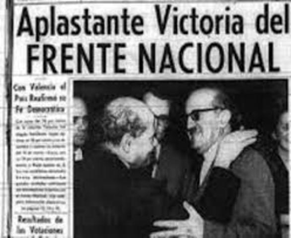 Inicio del Frente Nacional