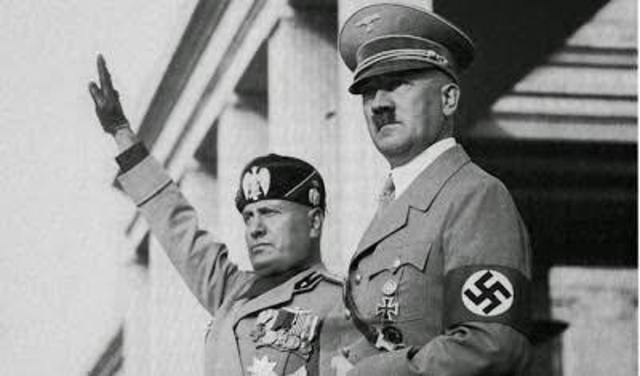 Ascenso del fascismo.