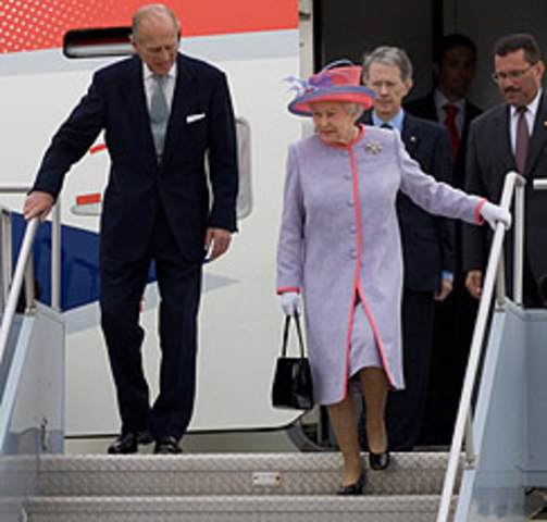 La reina se dirige ante una sesión conjunta del Congreso de Estados Unidos