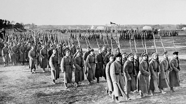 Парад на Ходынском поле.