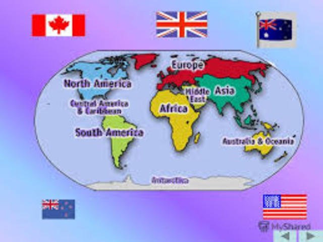 First English speakers.