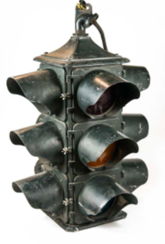 First Electric Traffic Light Invented