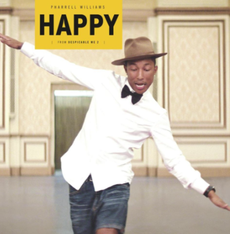 "HAPPY"  Pharrell Williams
