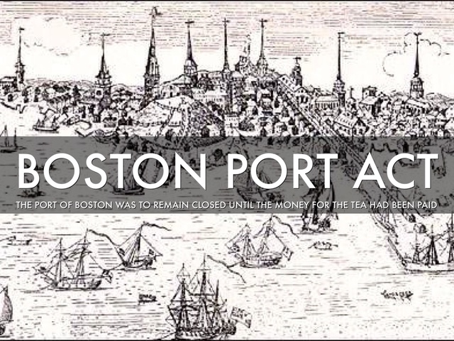boston port act