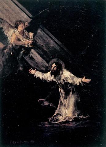 F. Goya, L’orazione nell’orto, 1819