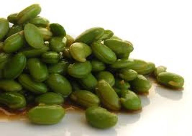 Sojabonen werden geteeld