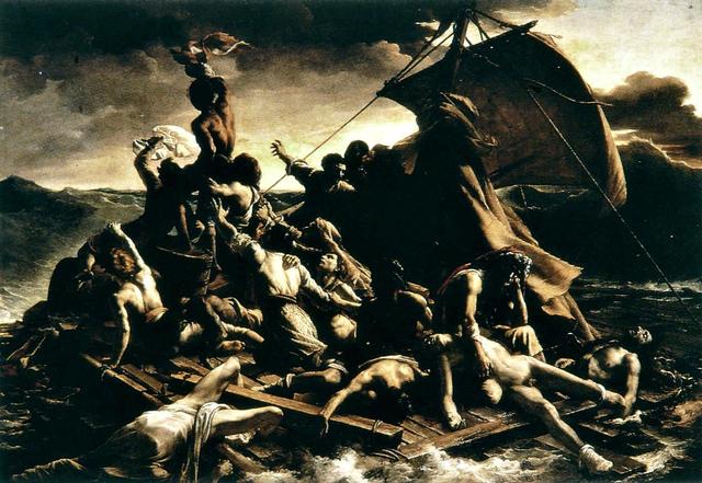 Th. Géricault, La zattera della Medusa, 1819.