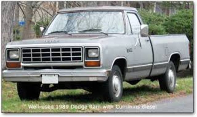 Dodge starts to use cummins diesel engines