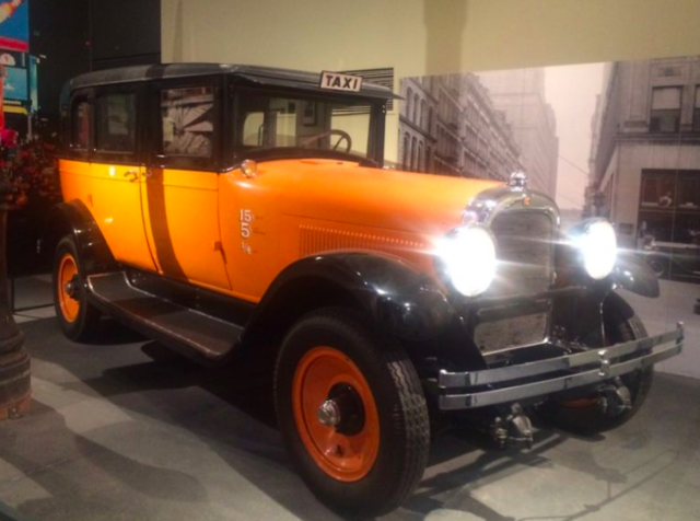 The start of yellow cabs