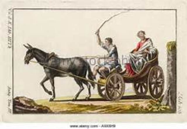 Horses and the saddle