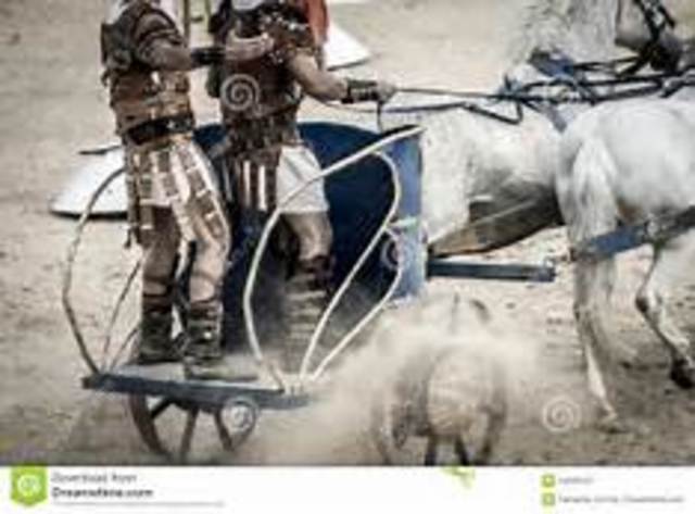 Roman Empire falls but invents a weapon