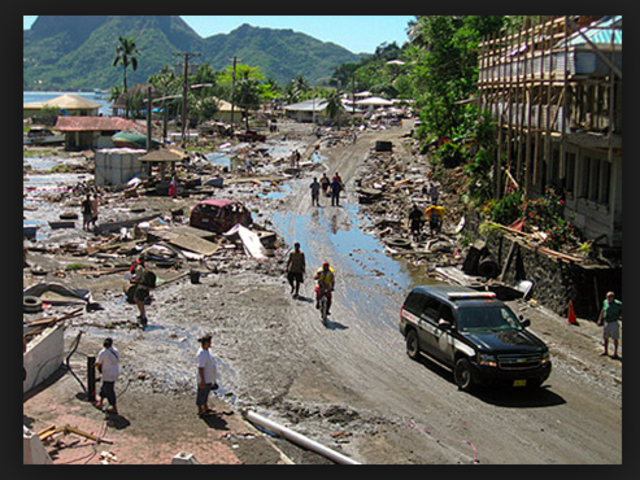 Samoa Earthquake