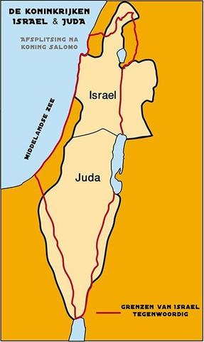 De koninkrijken Israël en Juda