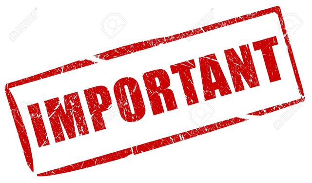 Drie belangrijkste dingen. (die ik vind)