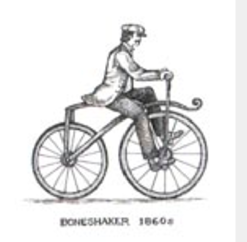 Pedals added to a bike