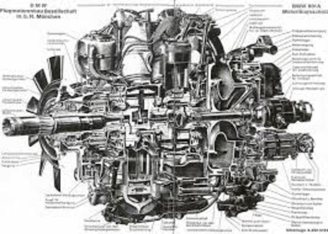 Evolution of the plane engines