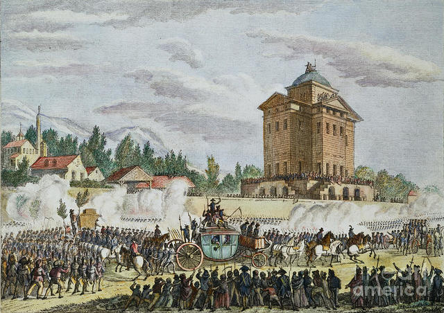 Flee of the Royal Family