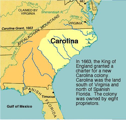 Carolina was Founded