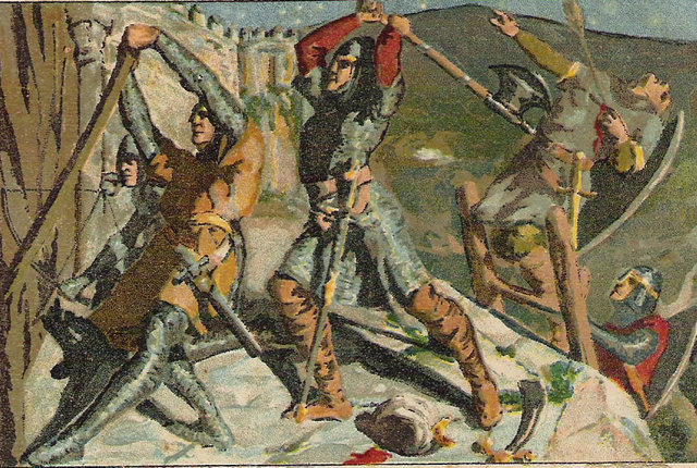 Comencen les conquestes cristianes. Conquesta de Girona