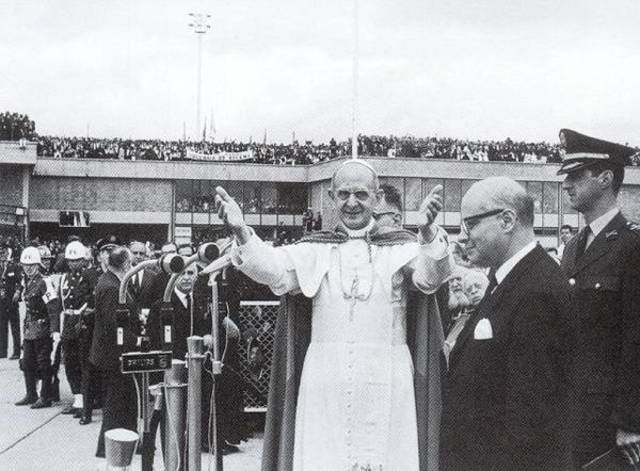 Visita del papa a Colombia