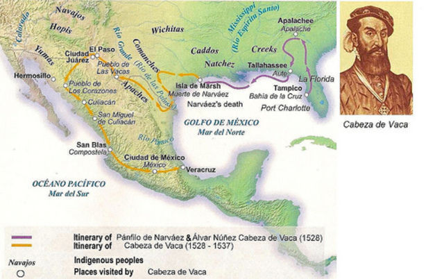 DeVaca Discovers Texas